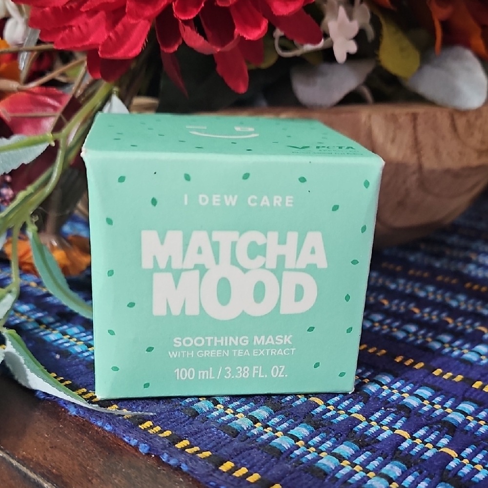 I Dew Care Matcha Mood Soothing Mask - Green